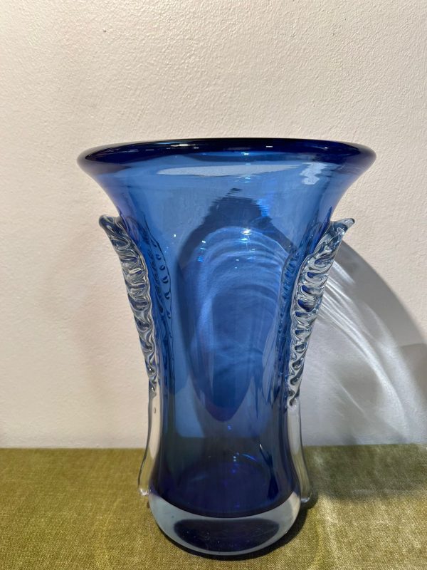 vaso in vetro  Blu