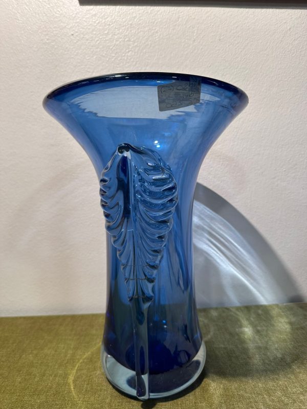 vaso in vetro  Blu - immagine 4